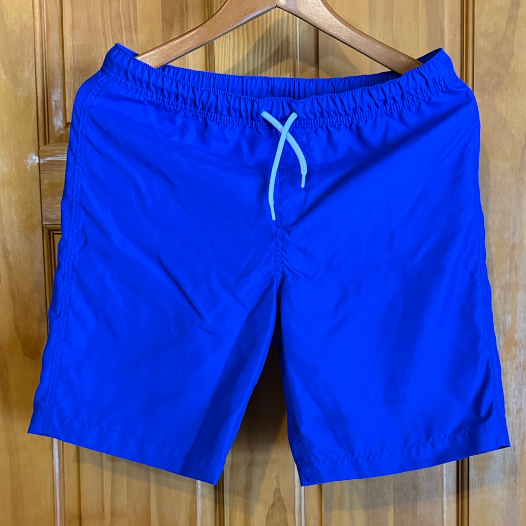 Boys’ Lands’ End Blue Swim Trunks